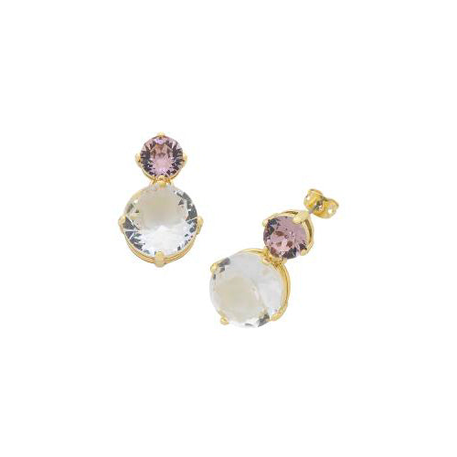 Odette lilac earrings
