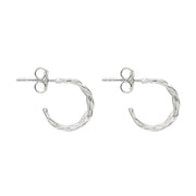 Curb chain hoop earring by Najo