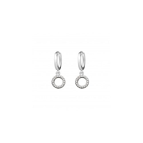 Sterling silver CZ earrings