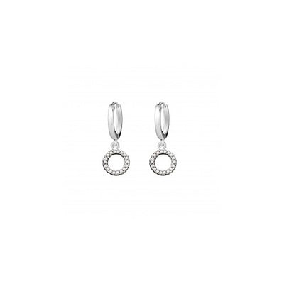 Sterling silver CZ earrings