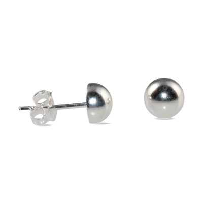 Sterling silver 12mm dome studs