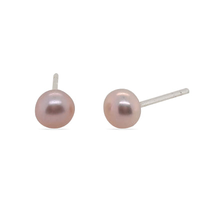Pink Freshwater pearl earrings
