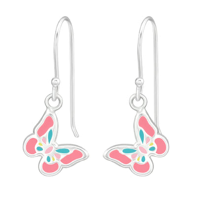 Butterfly hook earrings