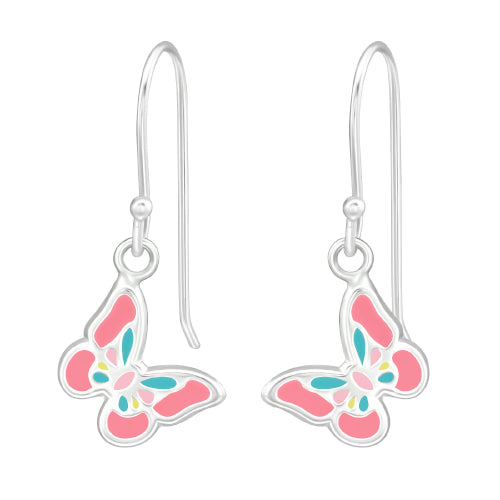 Butterfly hook earrings