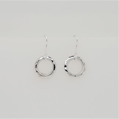 Sterling silver drop earrings