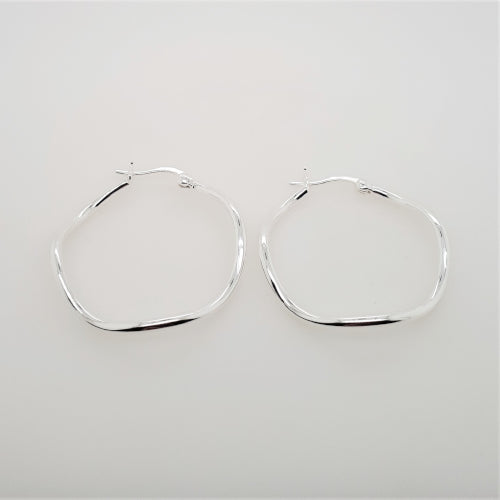 Sterling Silver Hoops
