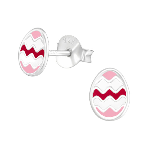 Sterling silver easter earrings