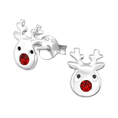Reindeer stud earrings