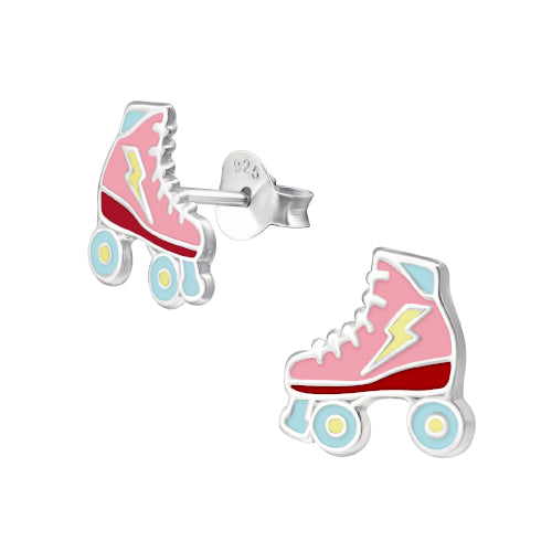 Roller skate earrings