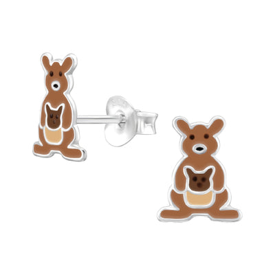 Kangaroo stud earrings