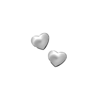 Shiny heart earrings