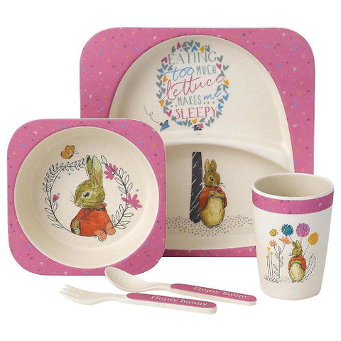 Flopsy bamboo dinner set