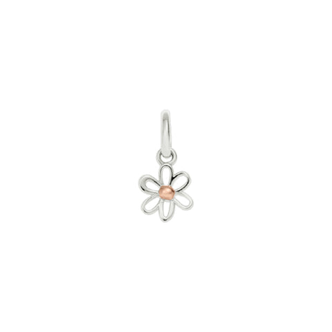 Sterling silver flower charm