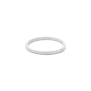 Fold ring sterling silver