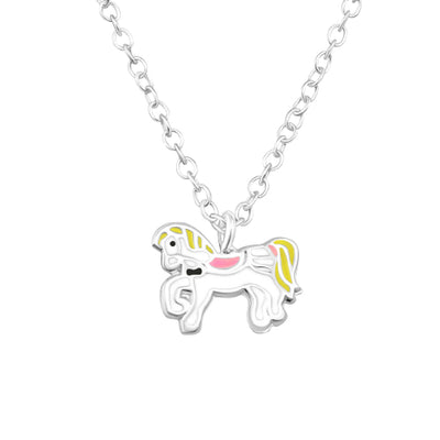 Pony necklace