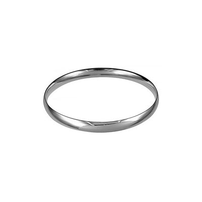Solid sterling silver bangle