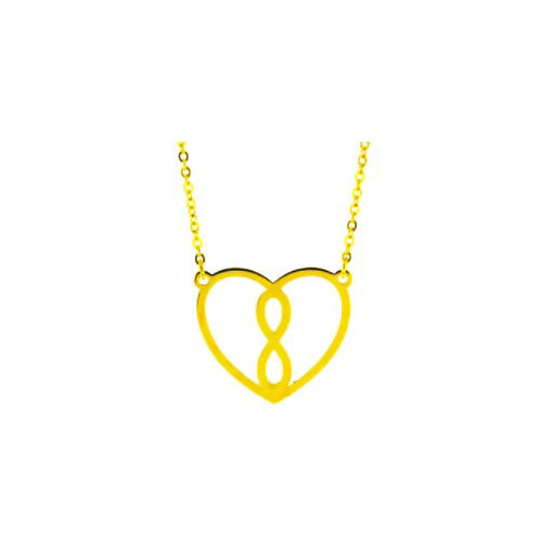 9ct heart necklace