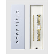 Rosefiled Octagon watch & bracelet set