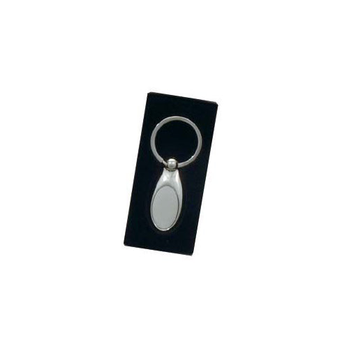 Oval keyring