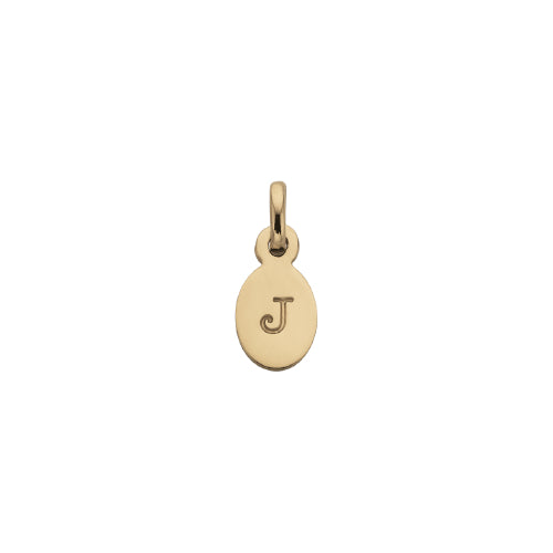 Kirstin Ash initial pendants18k rose gold vermeil A