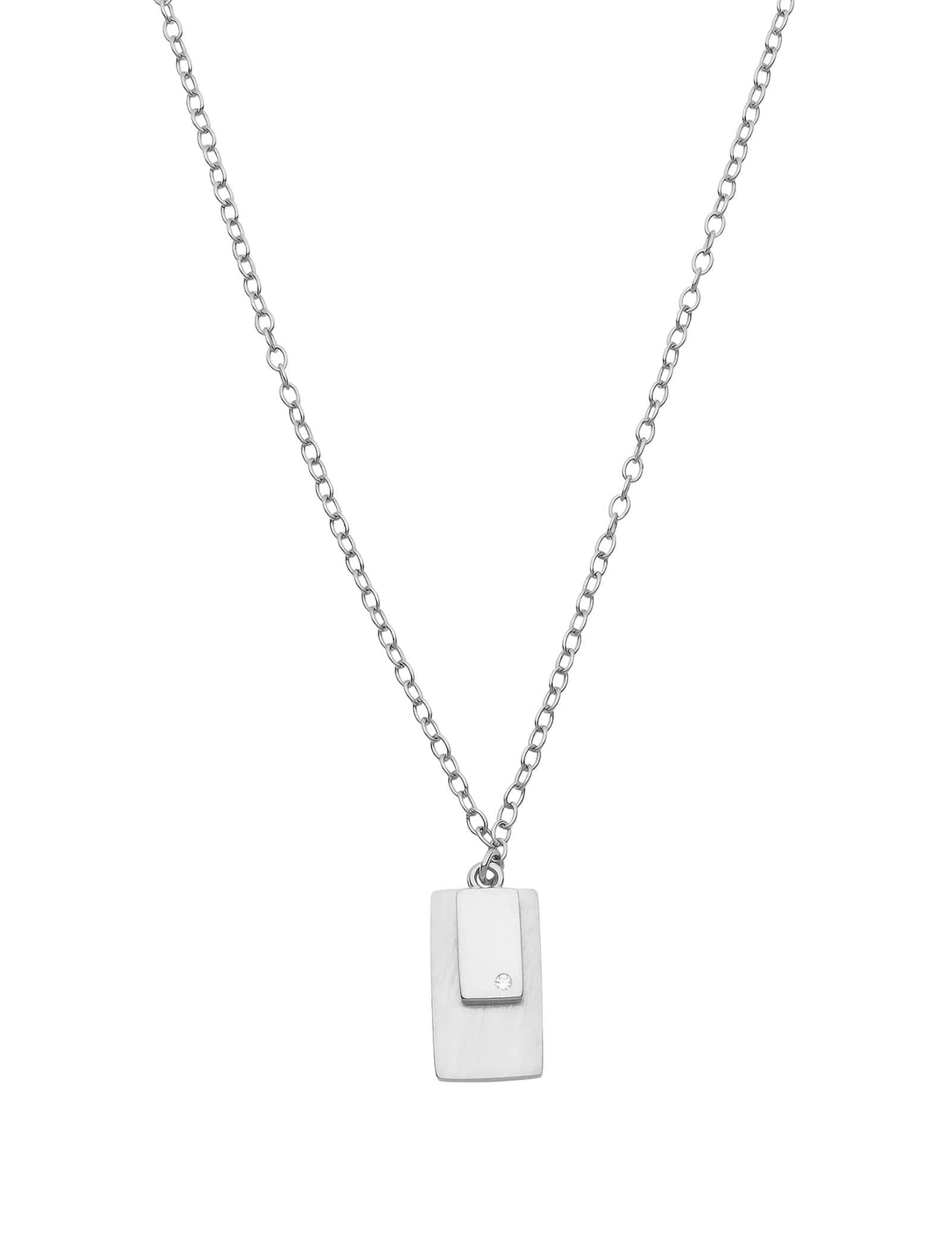 CZ necklace 42cm