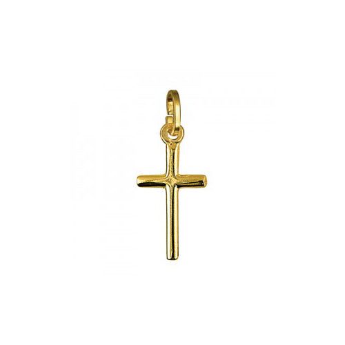 9ct gold cross pendant