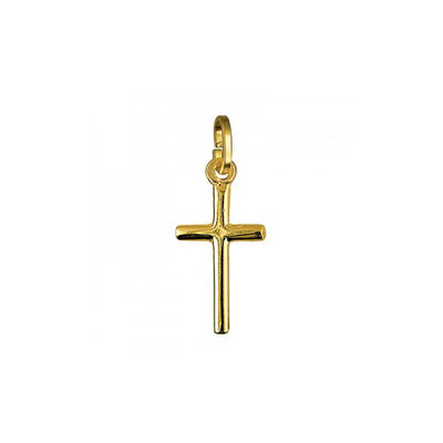 9ct gold cross pendant