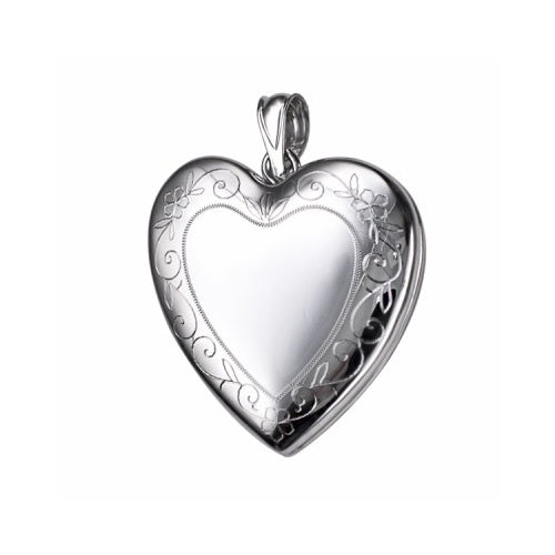 Sterling silver heart locket