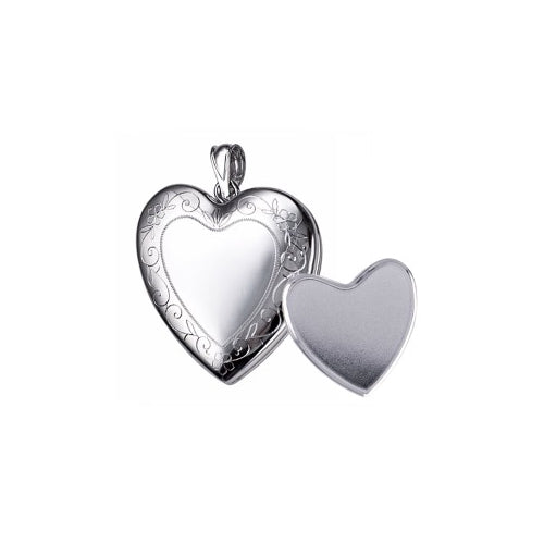 Sterling silver heart locket