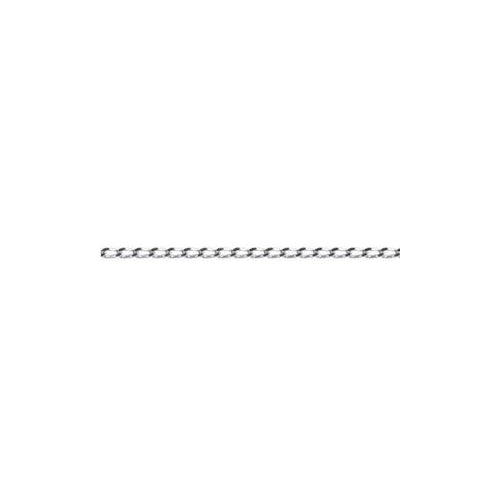 Sterling silver long curb chain