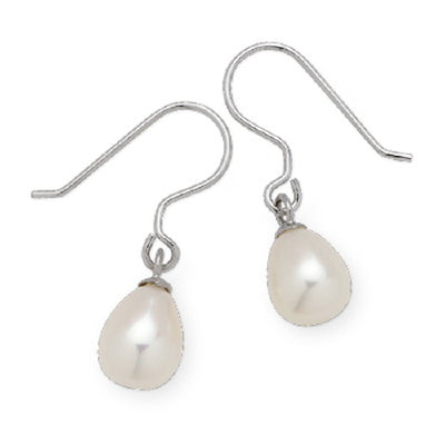 Sterling silver & Pearl earrings