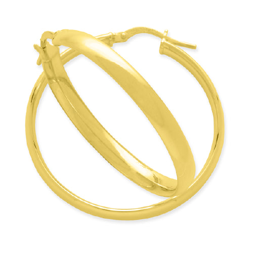 9ct hoops