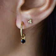 Black Spinel earrings
