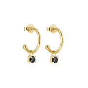 Black Spinel earrings