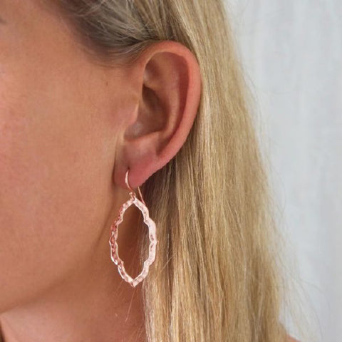 Rose gold Nomad Earrings