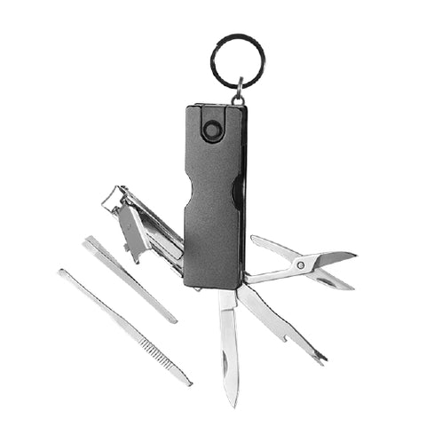 Black keyring multi tool