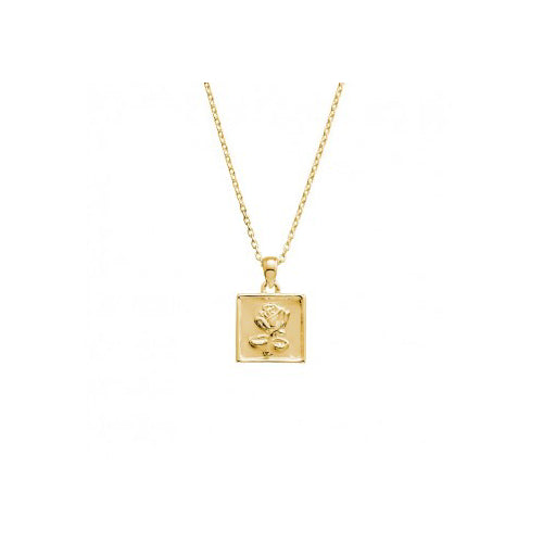 Sterling silver gold plated necklace