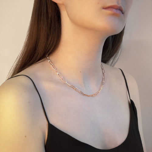 Vista Chain Necklace Sterling Silver