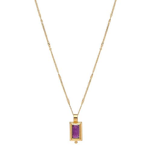 Amethyst necklace by Najo
