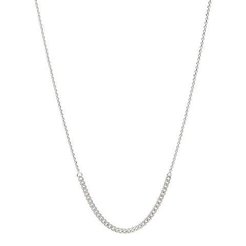 Curb chain necklace by Najo