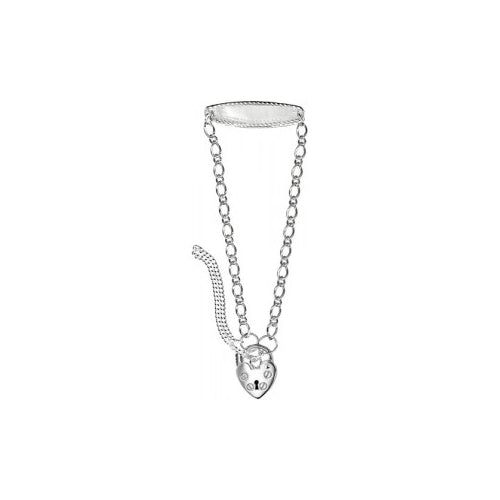 Sterling silver ID bracelet