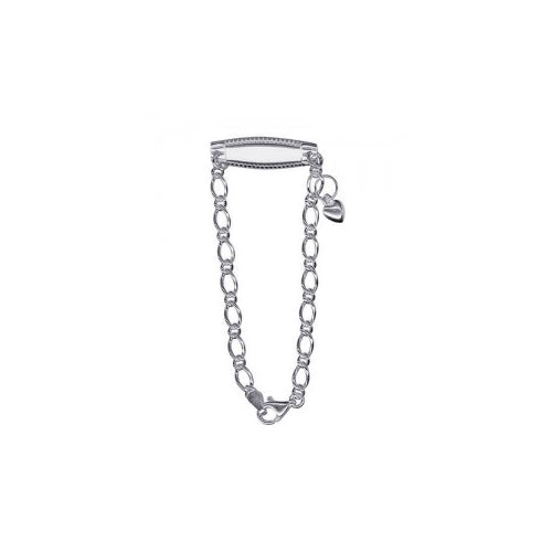 Sterling silver baby bracelet