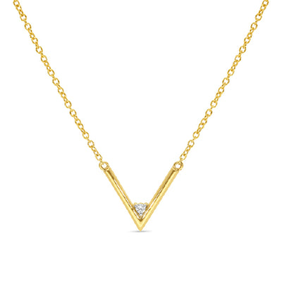 9ct gold Diamond necklace