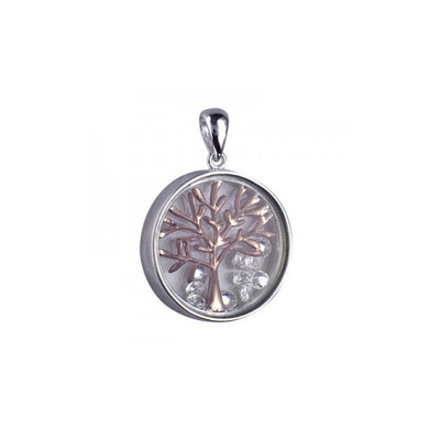 Sterling silver glass pendant