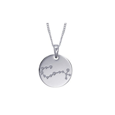 Sterling silver Scorpio necklace