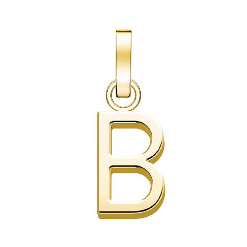 Gold Initial Charm