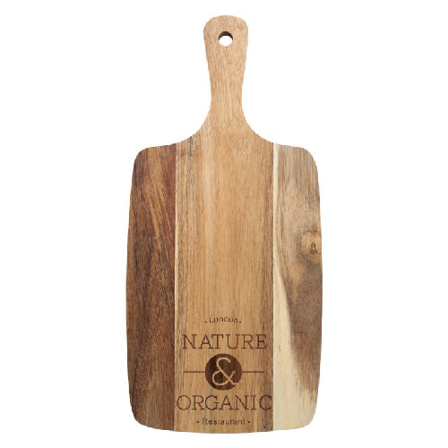 Acacia engraved board