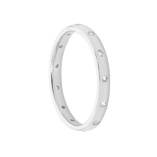 Sterling silver Cubic Zirconia ring