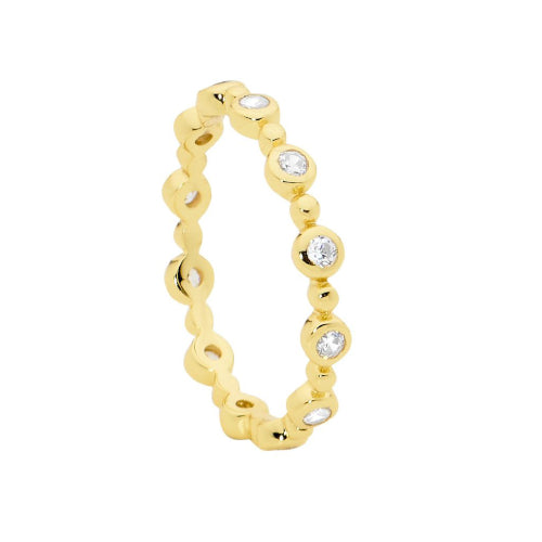 CZ bubble stacker ring