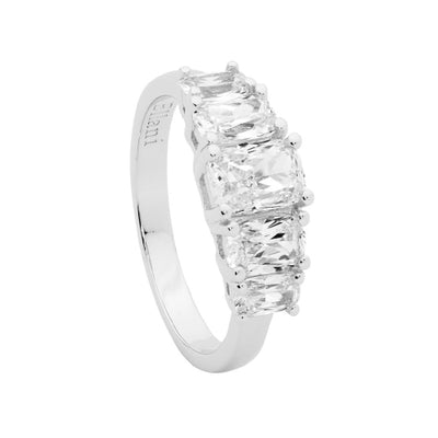 Cubic Zirconia Sterling silver ring